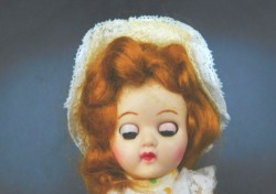 ginny doll redhead face